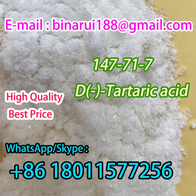 Kalite  D-Tartaric Acid / Tartaric Acid Food Grade Cas 147-71-7 Fabrika