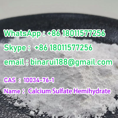 Kalite  Calcium Sulfate Hemihydrate / Dried Gypsum CAS 10034-76-1 Fabrika