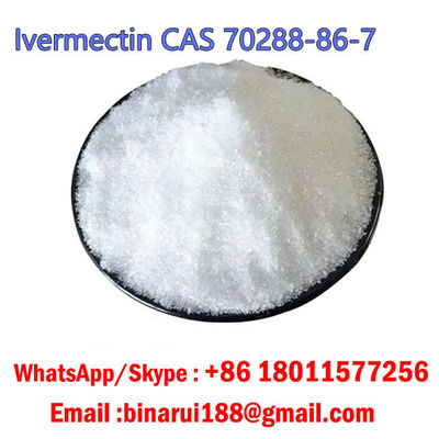 % 99 Ivermektin C48H74O14 Vermik ince kimyasal ara maddeler CAS 70288-86-7