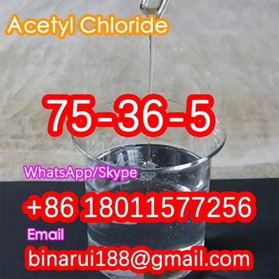 % 99 Asetil klorür Tarımsal kimyasal ara maddeler C2H3ClO Etanoik Asit Klorür CAS 75-36-5