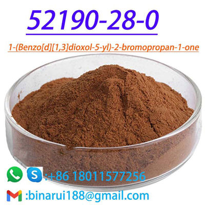 1-(Benzo[d][1,3]dioksol-5-il)-2-bromopropan-1-on Cas 52190-28-0 1-(1,3-benzodioksol-5-il)-2-bromopropan- 1-bir