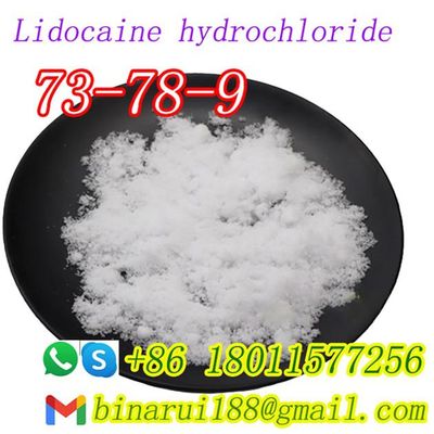 Lignocaine Hidroklorür C14H23ClN2O Xilina Hidroklorür CAS 73-78-9
