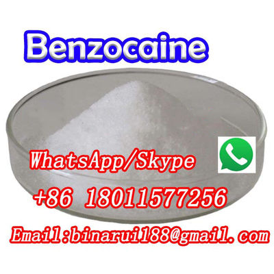 Cas 94-09-7 Benzocaine C9H11NO2 Americaine ince kimyasal ara maddeler