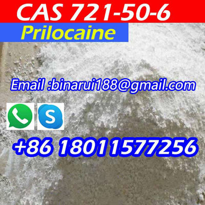 Prilocaine C13H20N2O ince kimyasal ara maddeler Citanest CAS 721-50-6