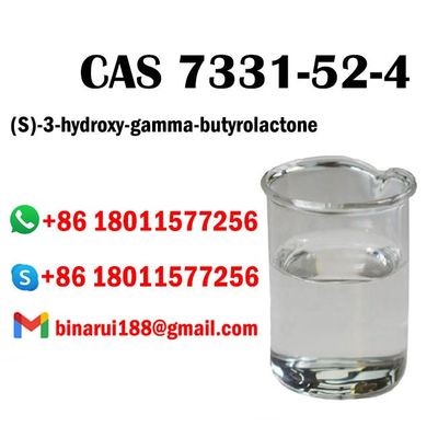(S) 3-Hidroksi-γ-butyrolactone Cas 7331-52-4 (S) 4-Hidroksi-hidrofuran-2 (((3H) -one