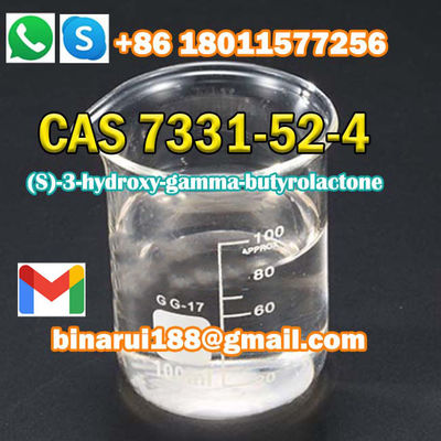 Yüksek saflık 99% (S) -3-Hidroksi-γ-butyrolactone C4H6O3 (S) -4-Hydroxydihydrofuran-2 (((3H) -one CAS 7331-52-4