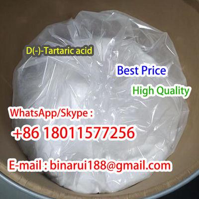 Cas 147-71-7 D-Tartaric acid C4H6O6 Tartaric acid gıda katkı maddeleri
