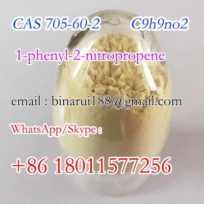 1-Fenil-2-nitropropren C9H9NO2 (2-Nitroproprop-1-en-1-yl) benzen CAS 705-60-2