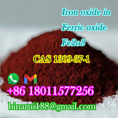 Fe2O3 Demir Seskioksit / Kimyasal Dereceli Demir Oksit CAS 1309-37-1