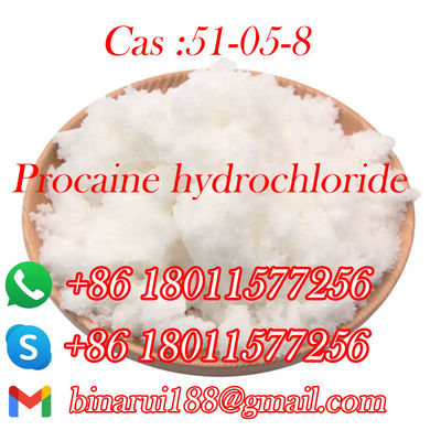 Hazır stok Procaine Hidroklorür / Procaine HCl CAS 51-05-8