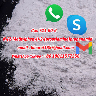Yüksek Kalite Prilocaine / N- ((2-metilfenil) -N2-propilalaninamid CAS 721-50-6