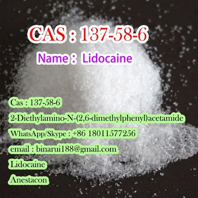 CAS 137-58-6 Maricaine / Gravocain Farmasötik hammaddeler Çin Tedarikçisi