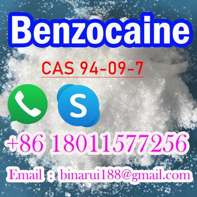 Yüksek saflıklı Benzocaine C9H11NO2 Americaine CAS 94-09-7