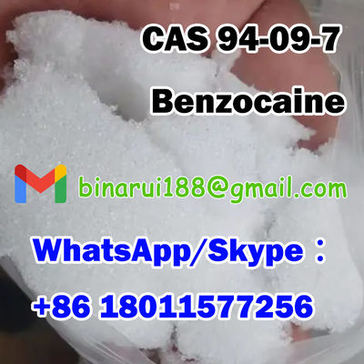 Yüksek Saflık Yeni Kimyasallar Benzocaine / Americaine CAS 94-09-7